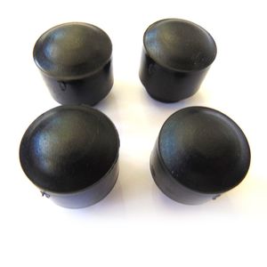 Regatón Nylon 7/8" Negro 4 un