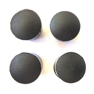 Regatón Nylon 3/4" Negro 4 un