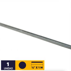 Hilo Por Metro 1/2" Zincado 1 un