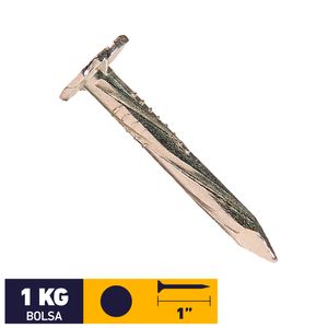 Clavo Teja Asfáltica 1" 1 kg Zincado