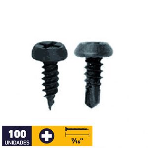 Tornillo Framer Punta Broca Dicroma #7 x 7/16" 100 un