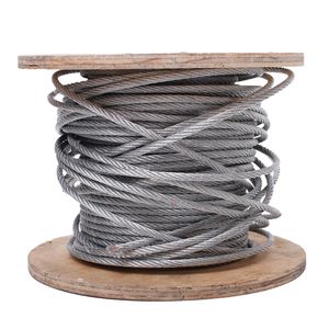 Cable 3/16" 6 x 7 Acero Galvanizado Por Metro