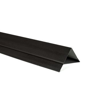 Perfil Siding Metálico Esquinero Exterior 4 cm 2 mm 3 m Negro