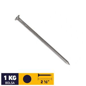 Clavo Corriente 2 1/2" Bolsa 1 kg