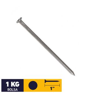 Clavo Corriente 1" Bolsa 1 kg