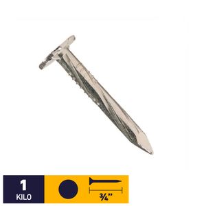 Clavo Teja Asfáltica 3/4" 1 kg Zincado