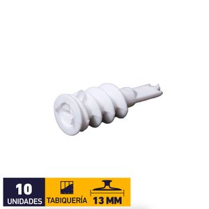 Tarugo Cola De Chancho 13 mm 10 un