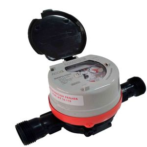 Medidor De Agua Maipo 3/4" R125 Con Unión