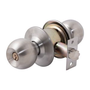Cerradura Cilíndrica Pomo Acceso Sfera Acero Inoxidable