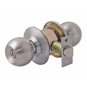 Cerradura Cilíndrica Pomo Baño Sfera Acero Inoxidable