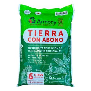 Tierra Con Abono 6 L