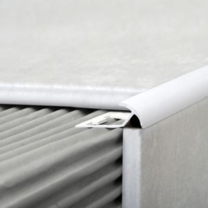 Guardacanto PVC Plus 9 mm 2,44 m Blanco