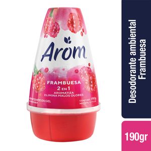 Aromatizante Gel Frambuesa 190 gr