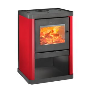 Estufa a Leña Classic 400 Rojo Italiano