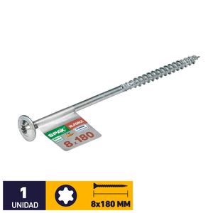 Tornillo Spax Hi Force Tx Wirox #8 x 180 mm