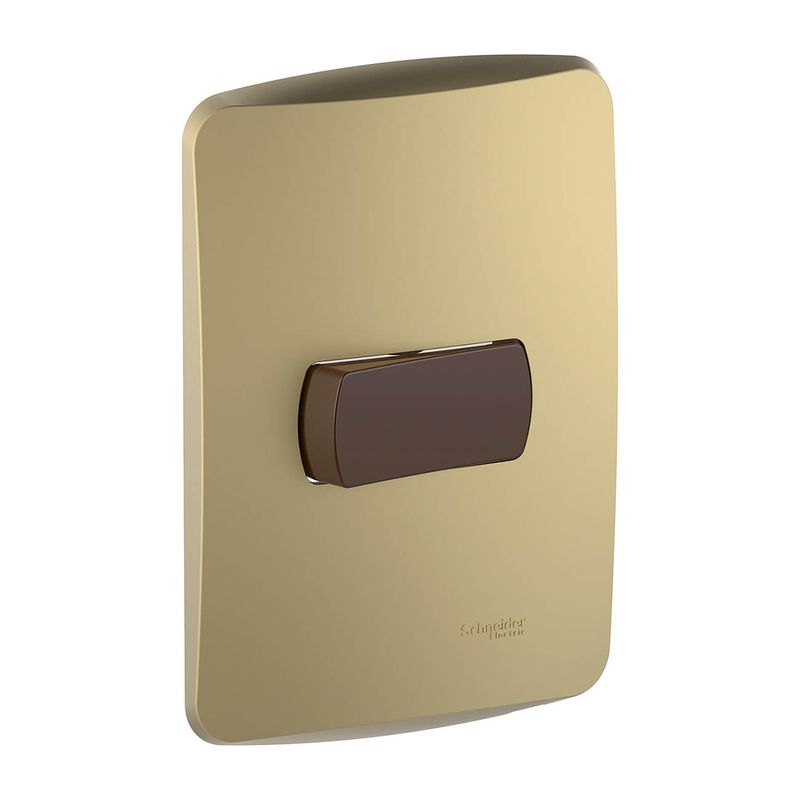 Placa-Armada-Miluz-Interruptor-Simple-9-12-10A-Dorado-242770_1