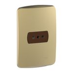 Placa-Armada-Miluz-Enchufe-Simple-10A-Dorado-242775_1
