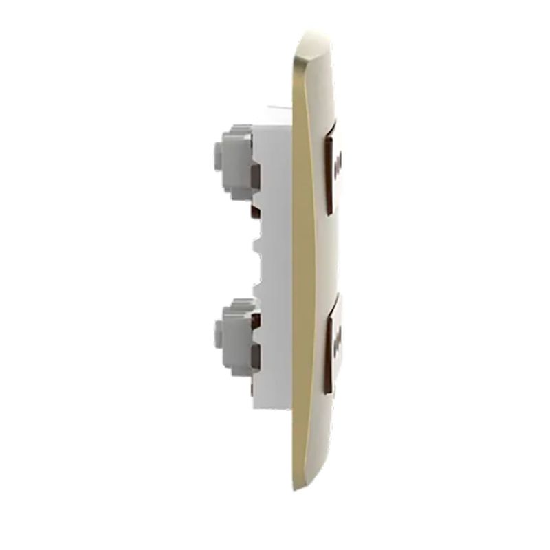Placa-Armada-Miluz-Enchufe-Doble-10A-Dorado-242777_2