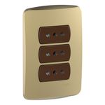 Placa-Armada-Miluz-Enchufe-Triple-10A-Dorado-242778_1