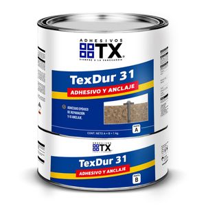 Adhesivo Epóxico Texdur 31 Juego 1 kg