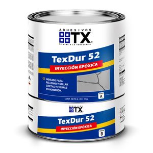 Adhesivo Epóxico Texdur 52 Juego 1 kg
