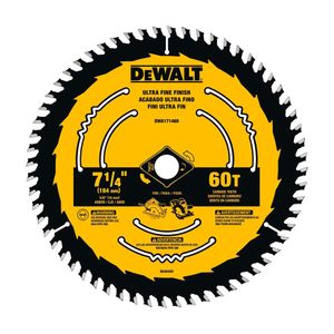 Disco De Sierra Circular 7 1/4" 60 Dientes Dewalt