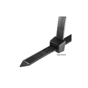 Amarra Cable 250 x 3,6 mm 100 un Negro