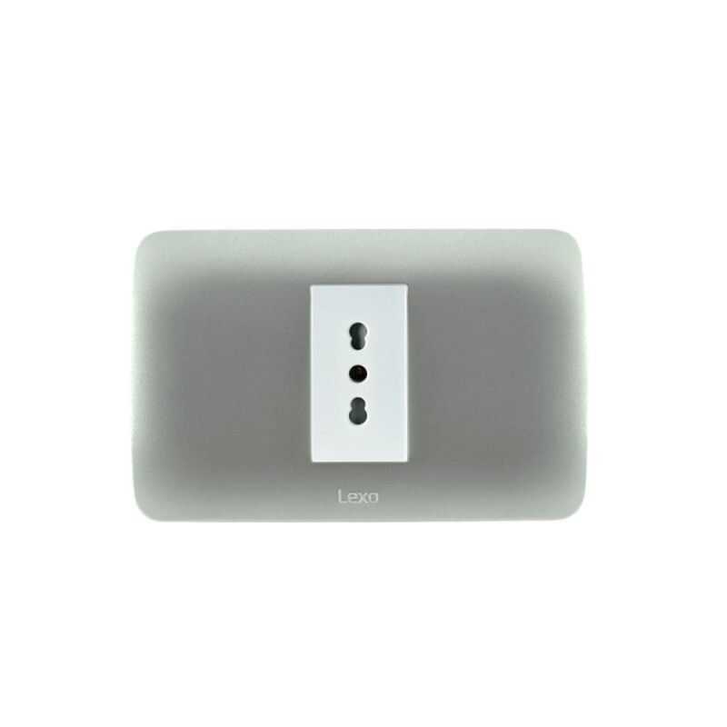 Placa-Armada-Enchufe-Simple-10-16A-Plata-241611