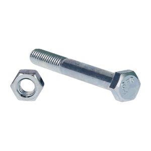 Perno Hexagonal Con Tuerca 5/16 x 2 1/2" Zincado