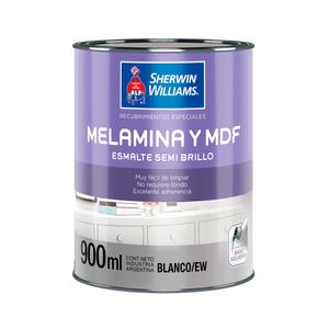 Recubrimiento Especial Melamina y MDF 900 ml Blanco Semibrillo