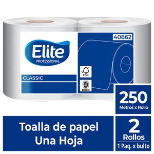 Papel Toalla Hoja Simple 250 m 2 un Elite