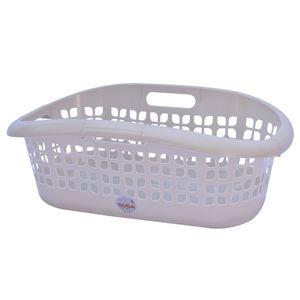 Cesto Ovalado Blanco 35 L