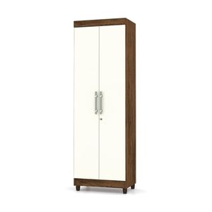 Closet 2 Puertas Tabaco Crema