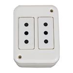 Casquete-Toma-corriente-Genesis-doble-con-proteccion-2-modulos-Blanco