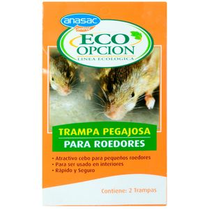 Trampa Pegajosa Control De Roedores