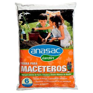 Tierra Para Maceteros 6 L