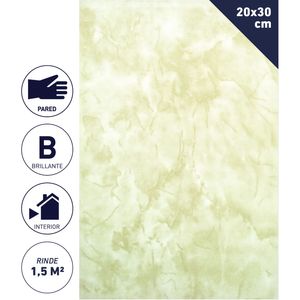 Cerámica Muro Mármol 20 x 30 cm 1,5 m2 Beige Claro