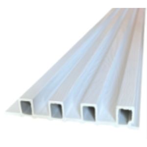 Panel WPC Revestimiento 24 x 168 x 2400 mm Blanco Vet