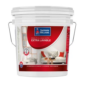 Esmalte Al Agua Extra Lavable 3,6 GL Blanco Base