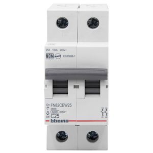 Interruptor Electromagnético 2 Polos 6 kA 25 A