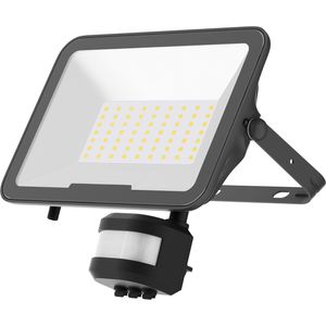 Proyector Led Sensor Movimiento 50W Luz Fria