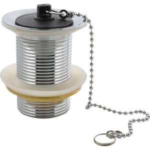Desagüe Sin Rebalse 1 1/4" Con Tapón Y Cadena