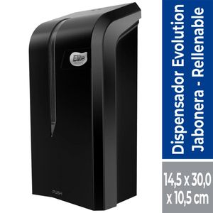 Dispensador Jabón Líquido 600 ml Negro