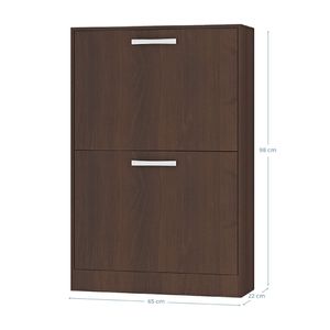 Zapatera 2 Puertas Ebano