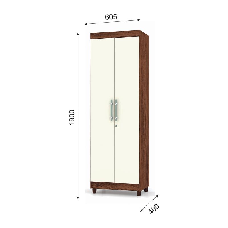 Pack-Closet-2-Puertas-Comoda-Rio-4-Cajones-Tabaco-Crema-PK065_3