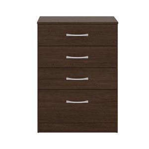 Comoda Ebano 4 Cajones 86 x 62 x 41 Cm
