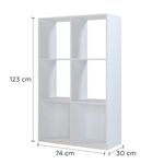 Estante-6-Repisas-74X30X123Cm-Blanco-231407_2