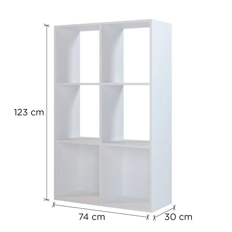 Estante-6-Repisas-74X30X123Cm-Blanco-231407_2
