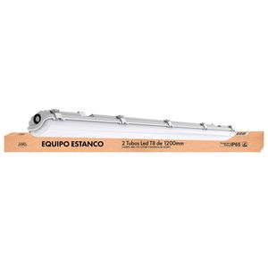 Canoa Led Para 2 Tubos T8 120 cm