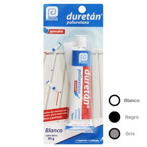 Adhesivo Sellagotera Poliuretano Duretán Negro 95 gr